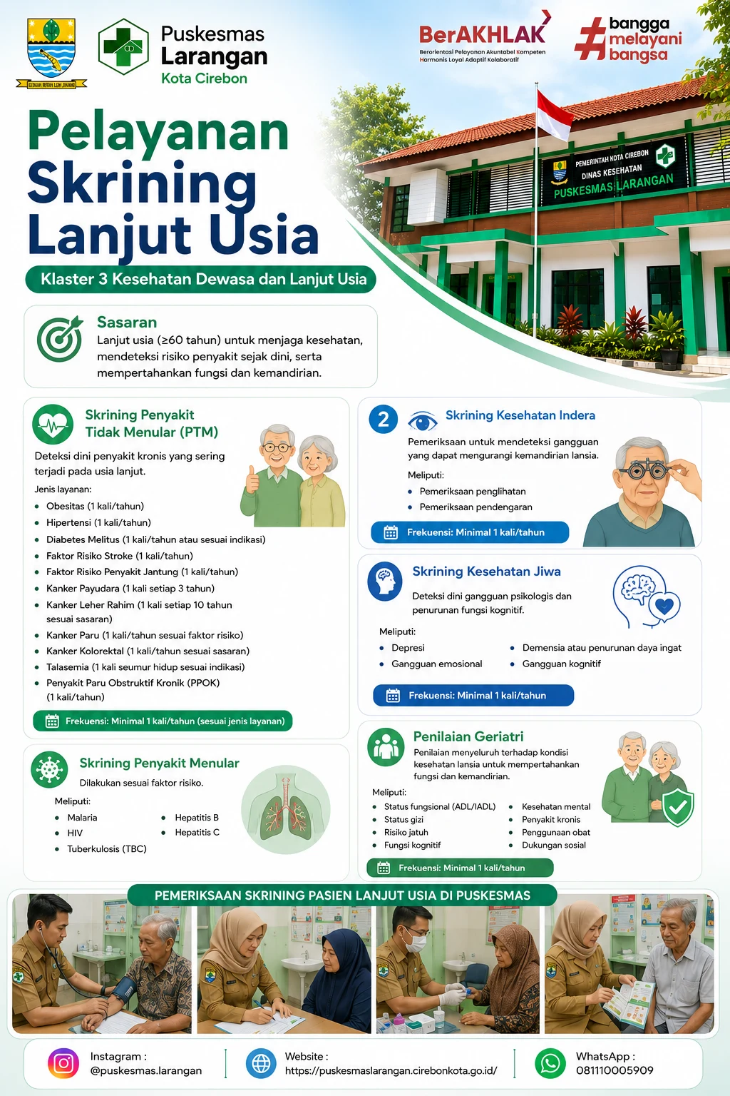 Pelayanan Skrining Lanjut Usia