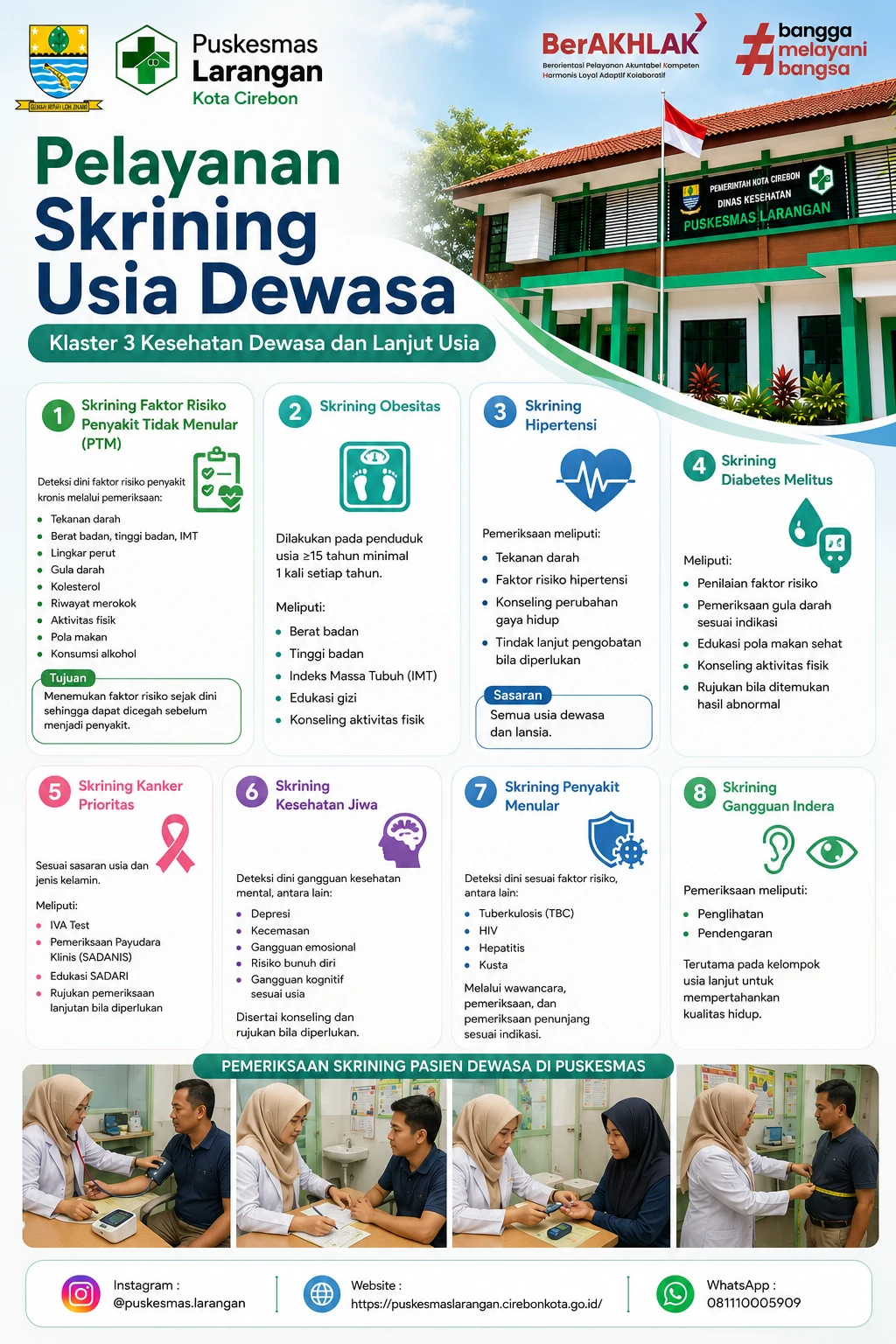Pelayanan Skrining Usia Dewasa